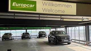 MOSTREI O PÁTIO DA EUROPCAR DO AEROPORTO DE BERLIM #alugueldecarro #porsche #audi #vw #bmw 