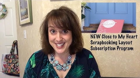 CTMH Scrapbook Layout Kit Subscription Club