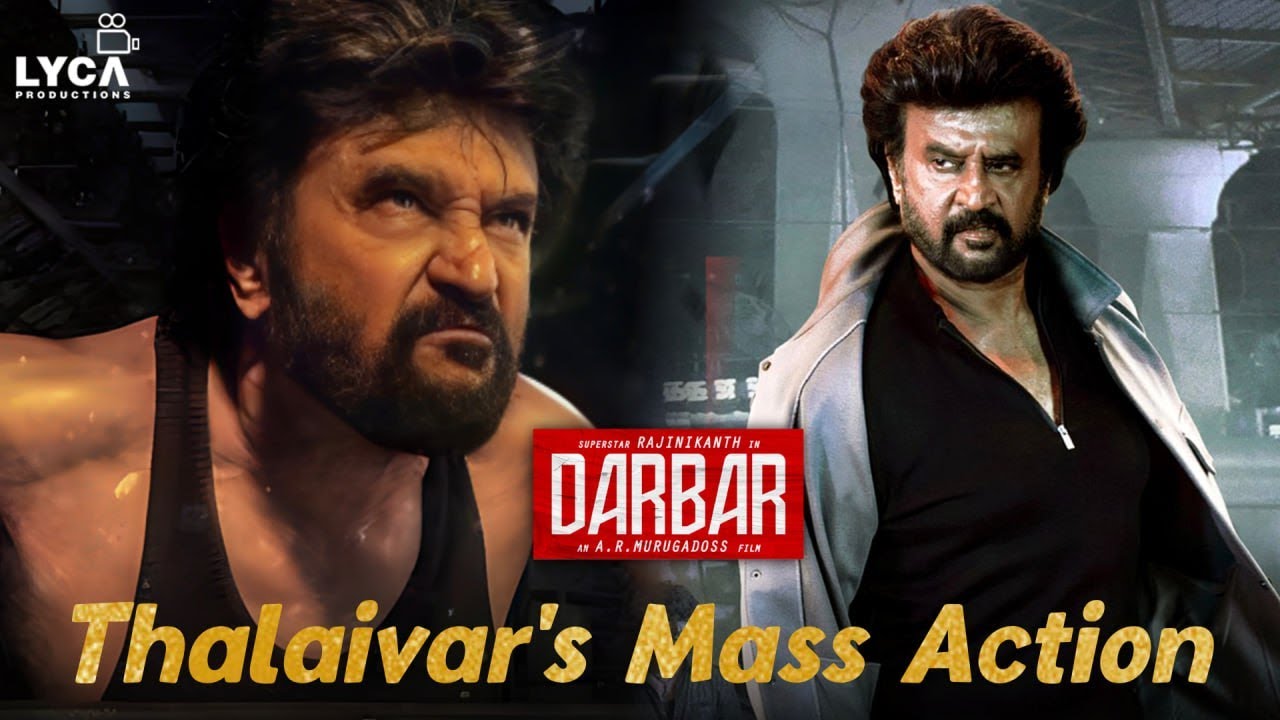 Thalaivars Mass Action  Darbar Movie Scene  Rajinikanth  Nayanthara  Suniel Shetty  Lyca