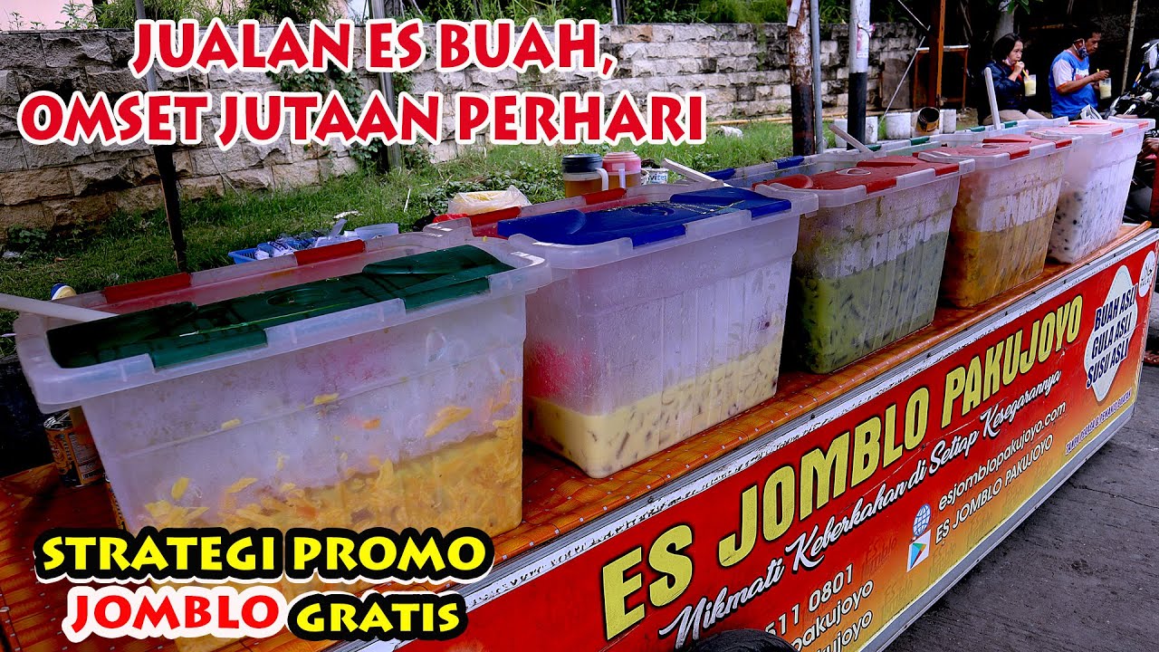 OMSET JUTAAN PERHARI, SUKSES PUNYA 2 CABANG, ES JOMBLO PAKUJOYO