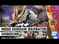 Unboxing the MGSD Gundam Barbatos!!!