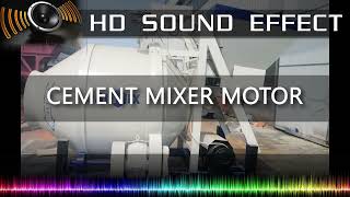 Cement Mixer Motor And Gravel Being Turned Sfx Hd Sound Effects
