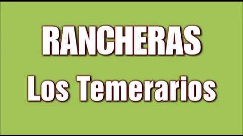 RANCHERAS Los Temerarios Mix