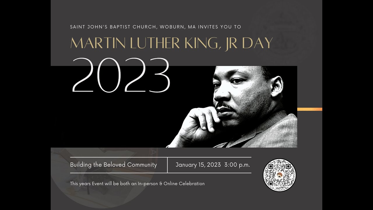 Dr Martin Luther King, Jr Program 2023 - The Beloved Community, Moving ...