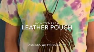 leather pouch making