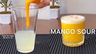 DELICIOSO COCTEL MANGO SOUR. Aqui te enseño a preparar esta delicia con MANGO screenshot 5