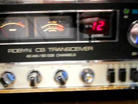 Robin Cb Robyn SB 520D CB. Cool Ebay find! - YouTube