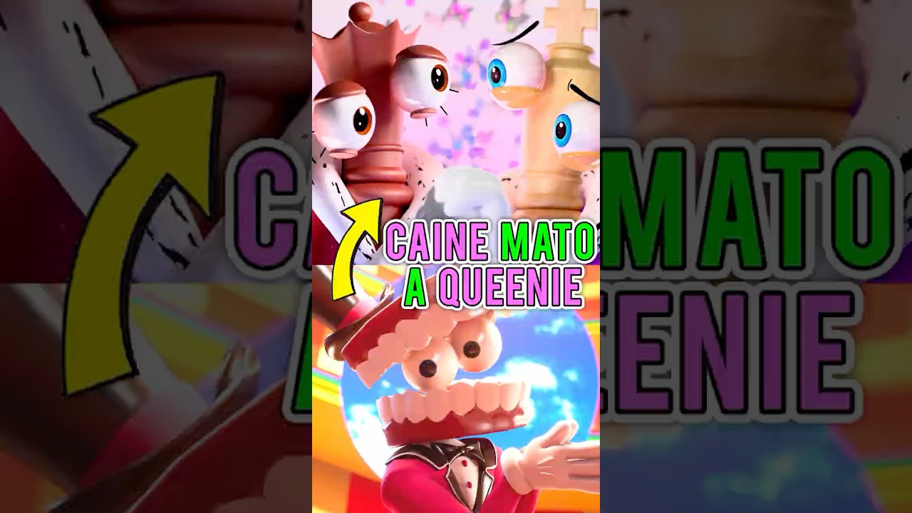 KINGER CULPA A CAINE DE LA MU3RT3 DE QUEENIE #digitalcircus #theamazingdigitalcircus