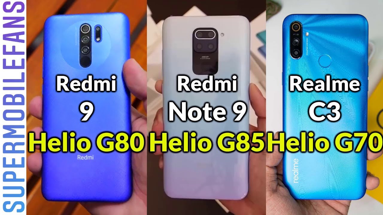 Redmi 9t Vs Realme C3