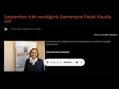 A polgármester a polgári repülésről: A város és a közgyűlés nélkül semmi nem történik