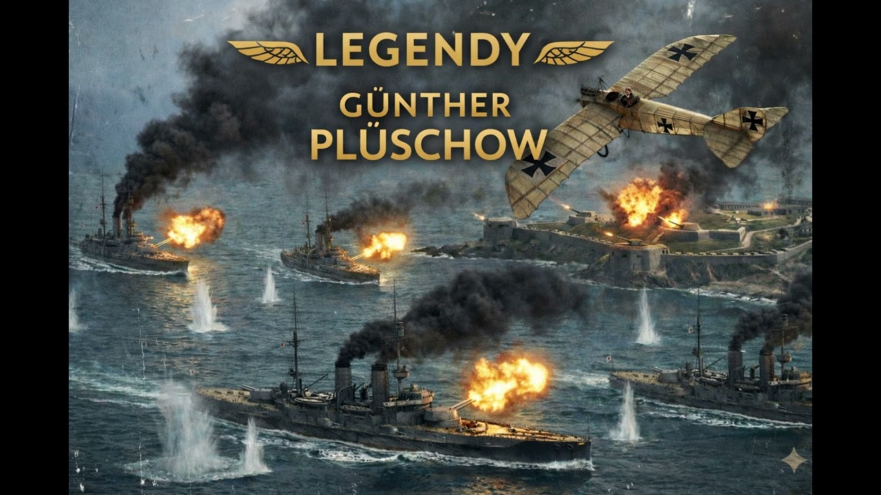 To historia Günthera Plüschowa – niemieckiego lotnika, Legendy o której nikt nie wie.