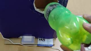 HVS-3035. Reverse Vending Machine (R V M) using Raspberry pi Zero #raspberrypi #vendingmachine