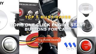 Best Top 5 One-Click Engine Start Buttons For Cars on AliExpress | Review - Car Keyless ONE CLICK St