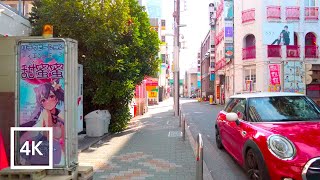 Japan 4K Walking Tour - Early morning bicycle ride through Nagoyas Sakae district [4K/60fps]