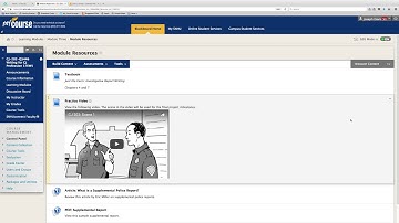 SNHU CJ 202 Moduel Three Overview