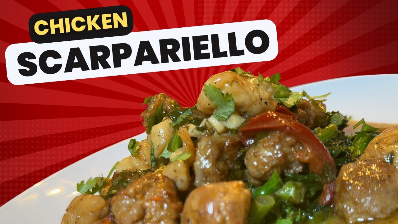 Chicken Scarpariello over Broccoli Rabe Recipe | A Flavorful Italian ...