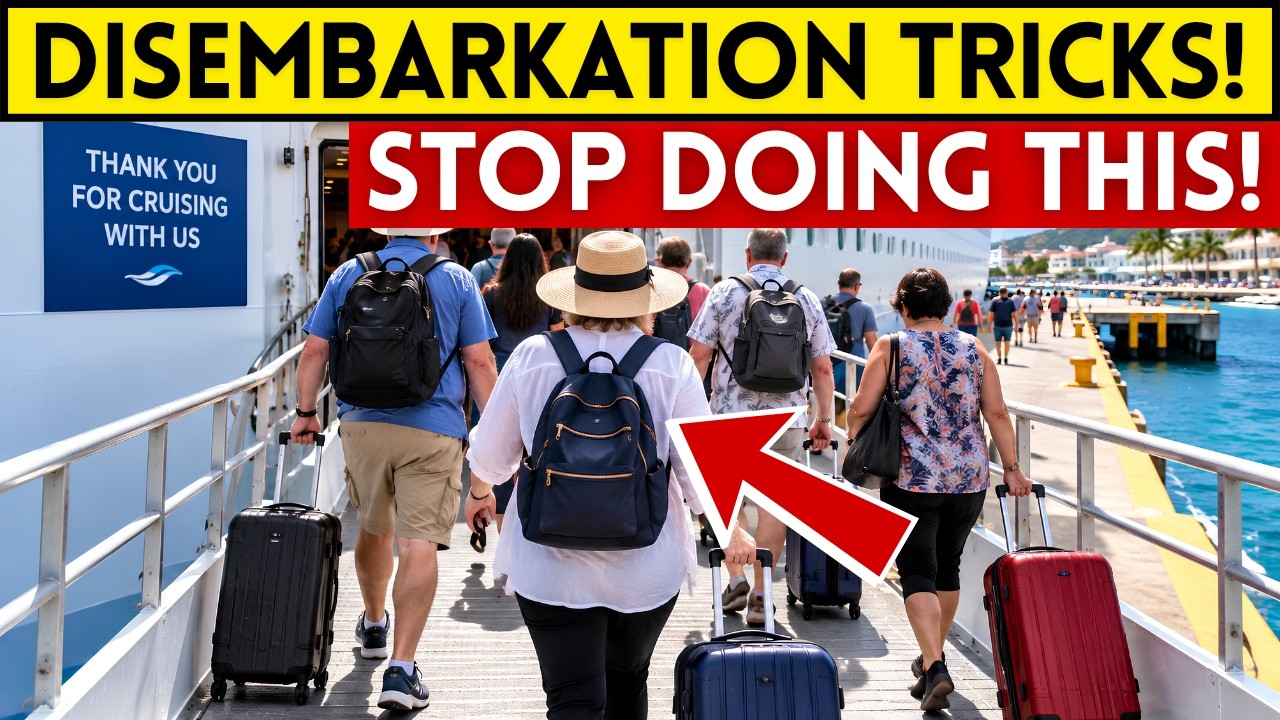The Top 25 Cruise Disembarkation Hacks You Need to Know!