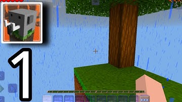 Craftsman - SkyBlock - Gameplay Part 1 - (Craftsman Building Craft SkyBlock)