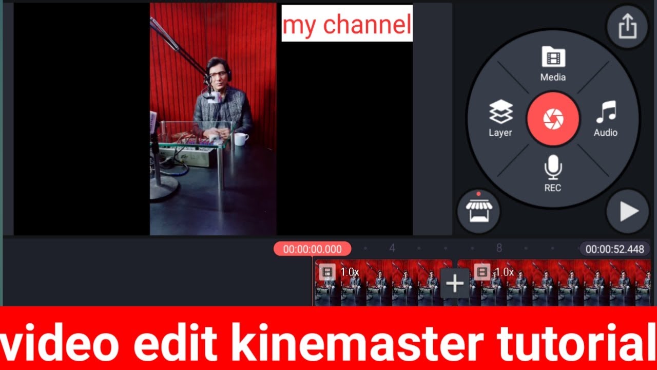 video editing tutorial kinemaster - YouTube
