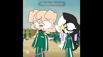 Squid game|i wanna live... Cr:@Thenoobroblox2512 #animation #alightmotion #capcut my dog (boba).