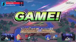Pilot Program #23 Losers Finals - Sockem16 (Lucas/Pikachu) vs. toastandbutter (Sonic)