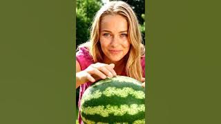 Her Story in Switzerland #watermelon #fruit #beautifulgirl #comedy #gardening #funny