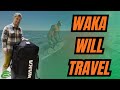 Waka Folding Foil Board Full Unboxing Weights Bags and Travel Setup