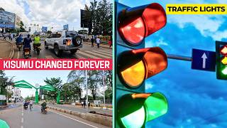 Kisumu's Shocking Makeover & NEW LOOK! Modern Traffic Lights