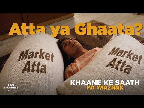 Homemade Hostel Food | Two Brothers India Farms | Khapli Wheat | 40s