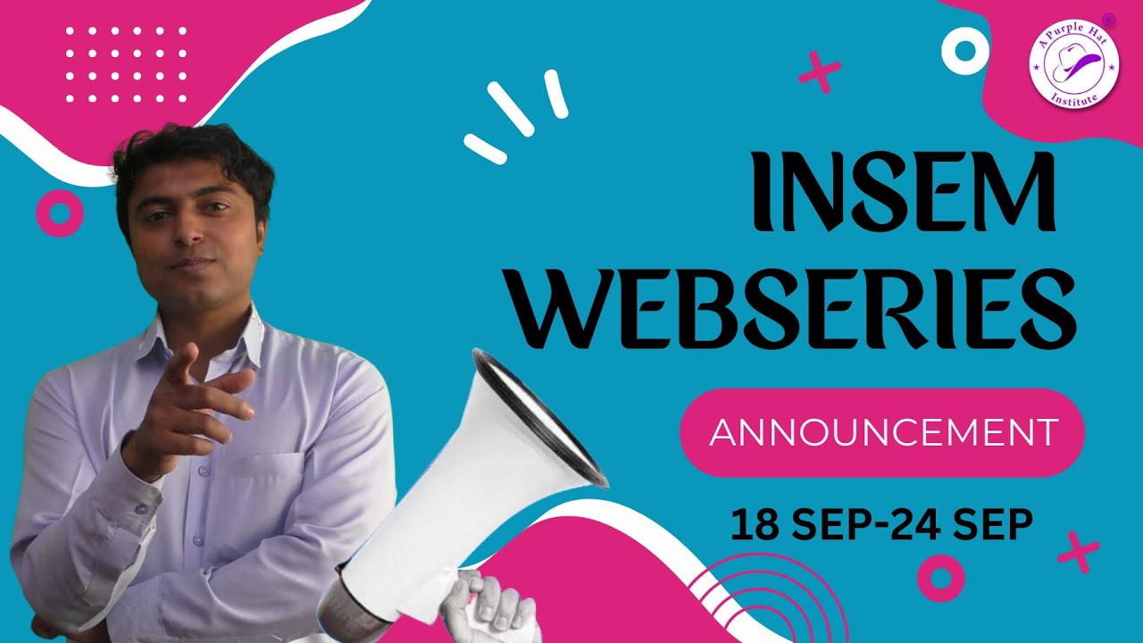 PURPLE HAT INSEM WEBSERIES | SPPU | M1, M3, MECHANICS | ENGINEERING ...