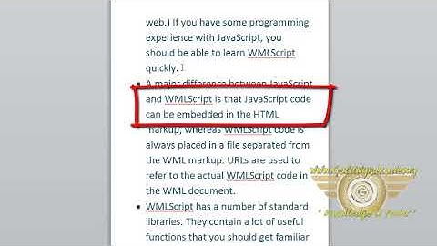 Wml Script Introduction PART-18