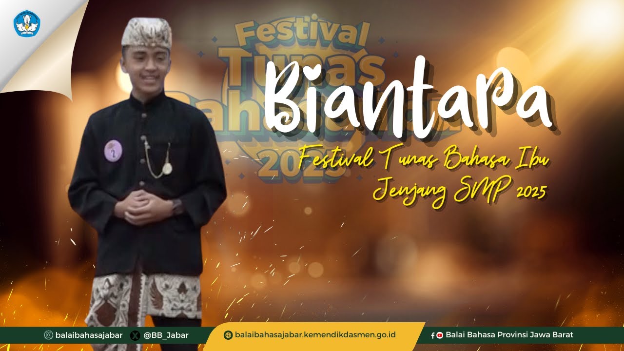Pemenang II Biantara Kategori Putra Jenjang SMP,  FTBI Jawa Barat Tahun 2025