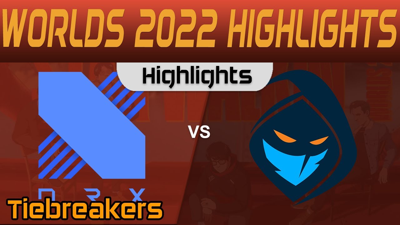 DRX vs RGE Highlights Tiebreakers Group Stage Worlds 2022 DragonX vs Rogue by Onivia