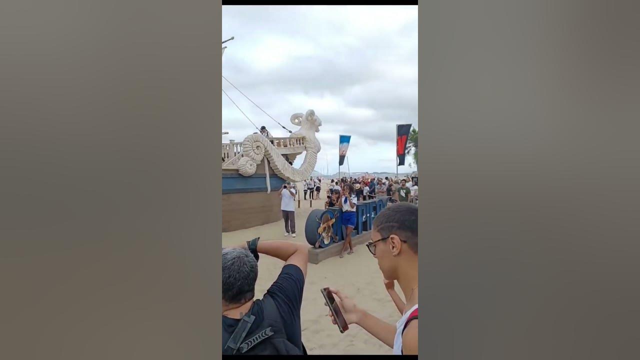 One Piece News on X: 🚨 ONE PIECE NO SBT! O SBT fez uma reportagem sobre o  Going Merry em Copacabana que foi ao ar hoje às 13h25! Na reportagem é dito