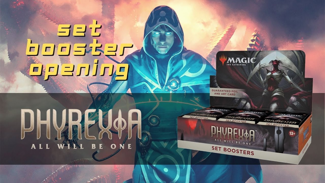 Phyrexia All Will Be One Set Booster Box Opening - YouTube