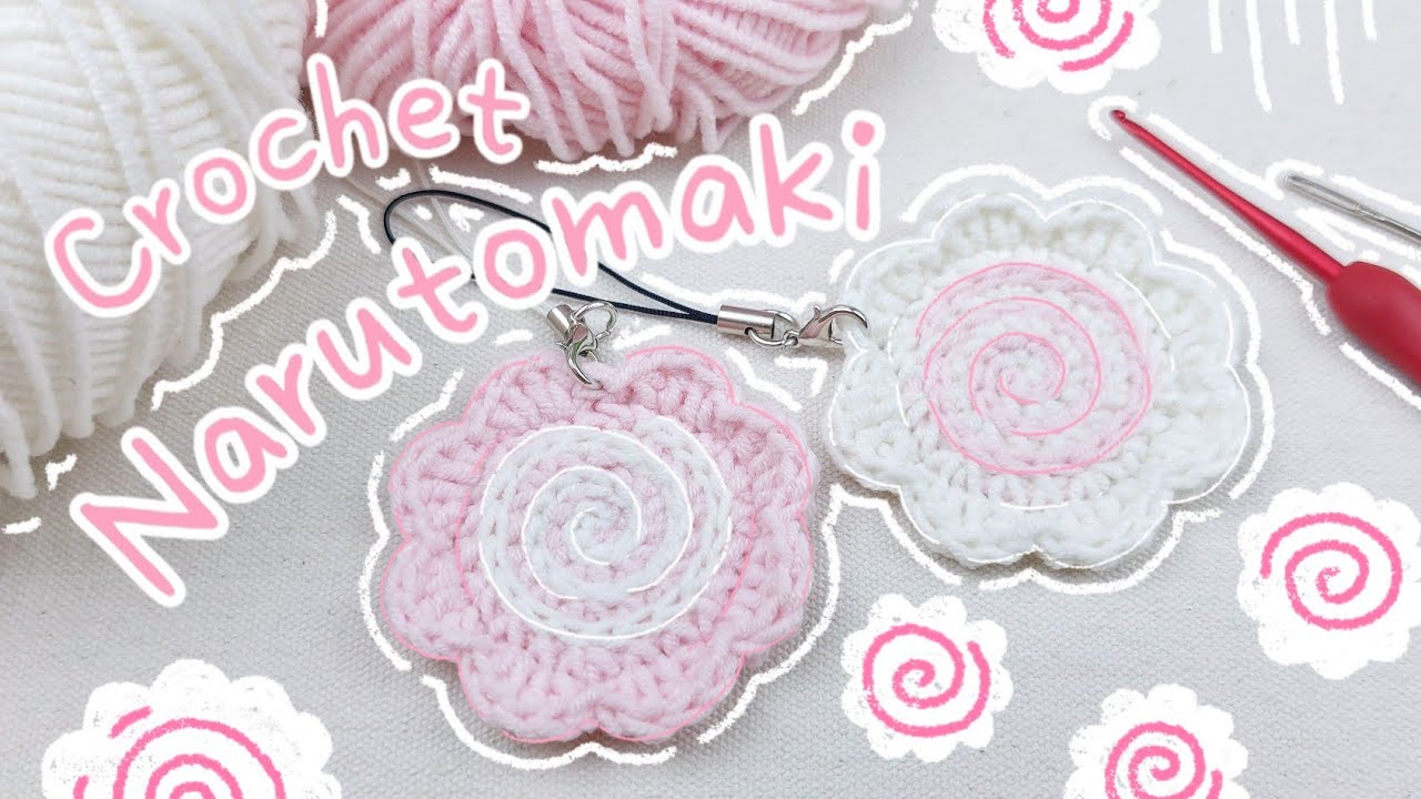 Crochet NARUTOMAKI | Crochet NARUTOMAKI | Móc len CHẢ CÁ NARUTO | Lem'n Do