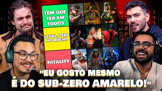 Tierlist: Dos MELHORES aos PIORES personagens de MORTAL K...