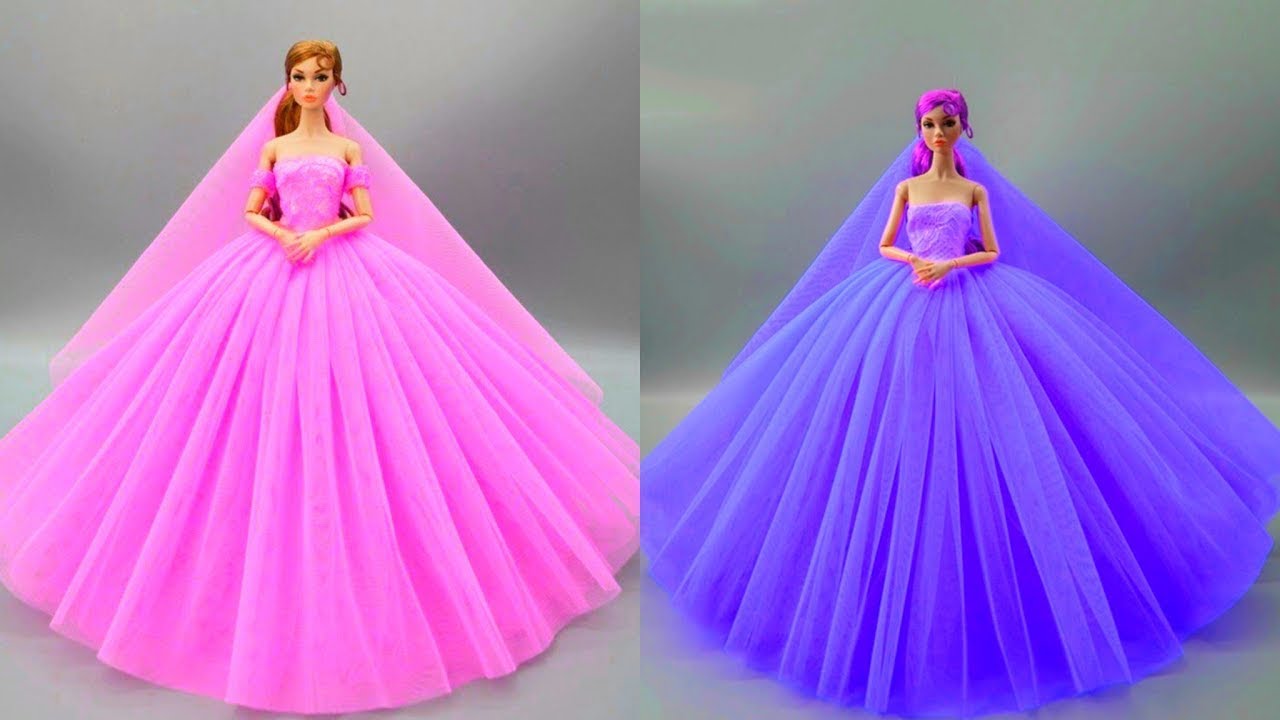 barbie-doll-dress-transformation-amazing-doll-decoration-ideas-wig