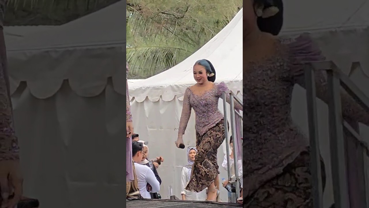 kedatangan niken salindri bikin heboh