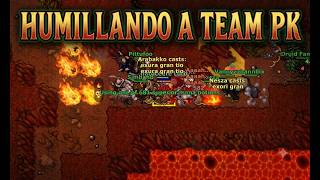 TEAM PK TRIES TO TRAP ME AND ENDS UP LOSING EVERYTHING TIBIA