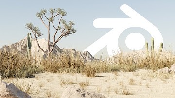 Make a Desert Environment - Blender 4.0