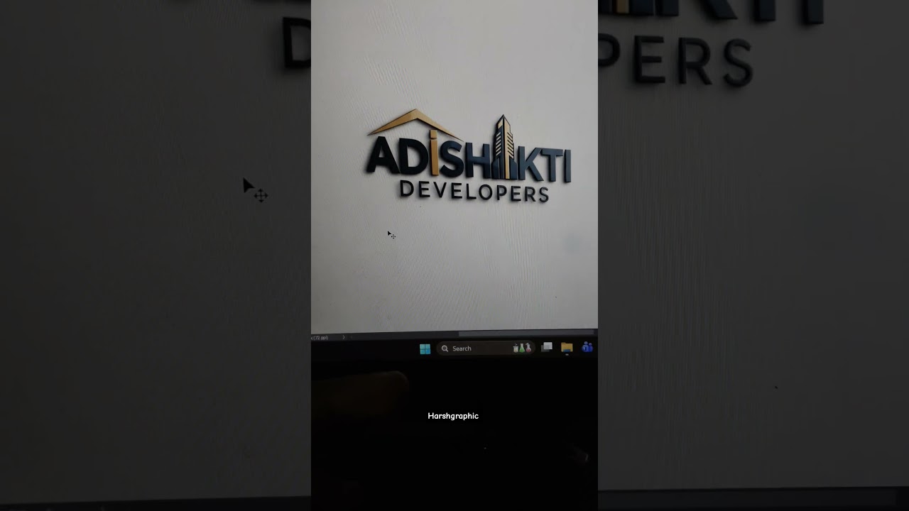 Wordmark logo For Construction Business 