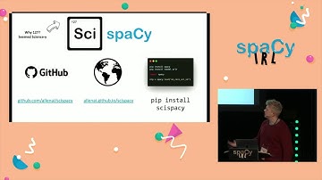 Mark Neumann: ScispaCy: A spaCy pipeline & models for scientific & biomedical text (spaCy IRL 2019)