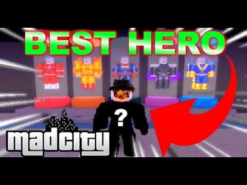 Best Hero In Mad City Mad City Roblox Youtube - super heroes mad city youtube super heroe roblox heroe