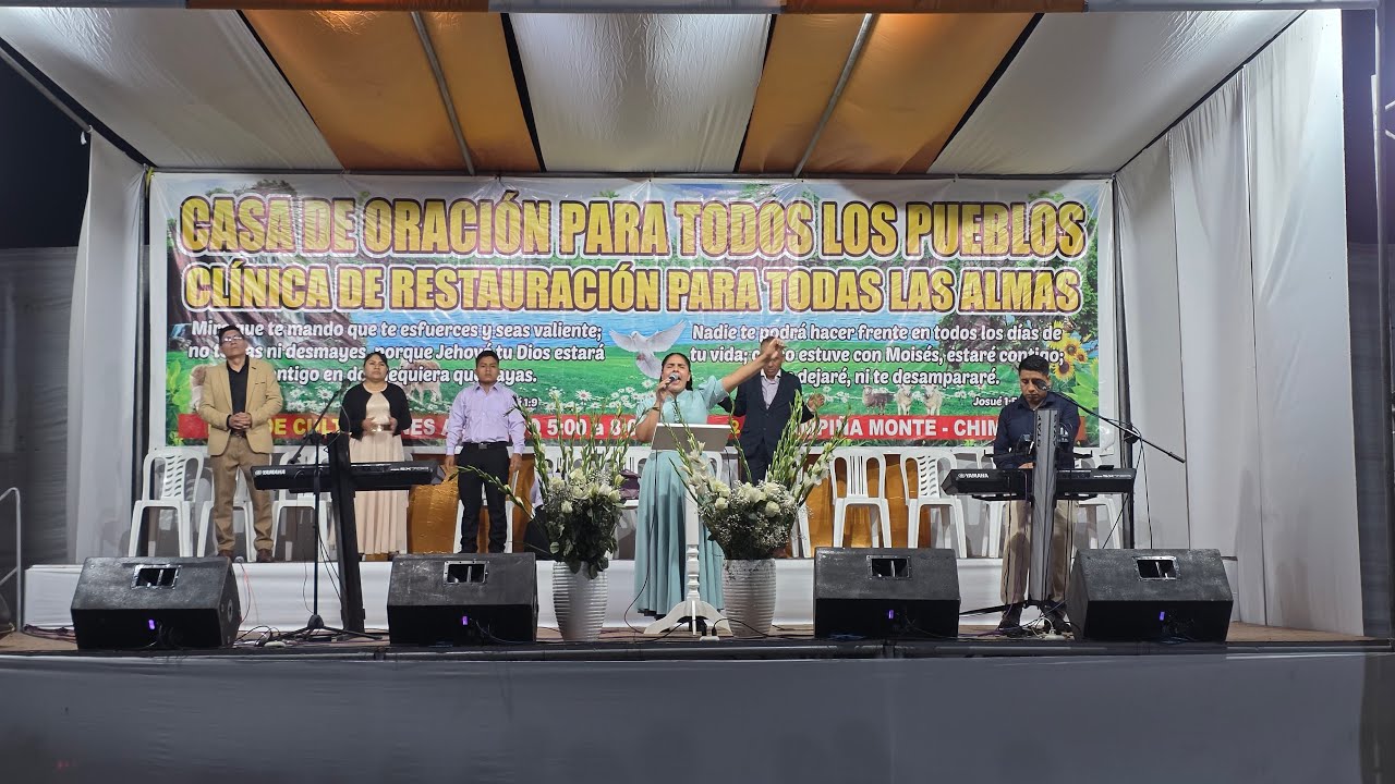 2do día de fiesta espiritual en Chimbote🕊📖🔥🎹