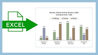 How to make a Bar Chart with two data categories in Excel