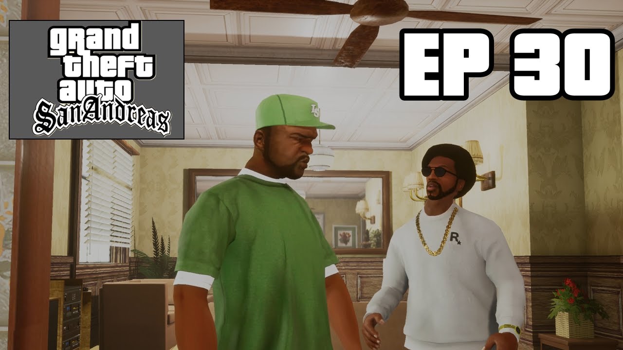 TENPENNY WALKS FREE AND LOS SANTOS RIOTS! | GTA SAN ANDREAS DEFINITIVE ...