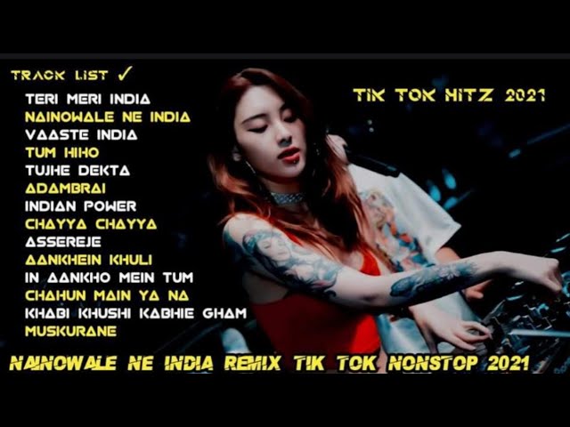 DJ ARJUNA - TERI MERI INDIA - NAINOWALE NE - THOM HIHO NEW VIRAL TIK TOK || FUNKOT REMIX class=