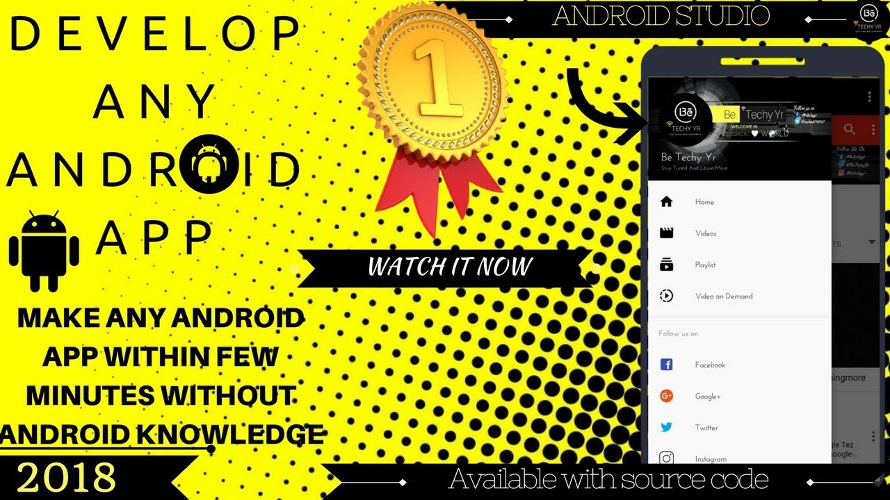 How to make Android App very easily specially for beginners in hindi ...