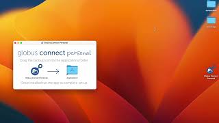 Setup Globus connect personal